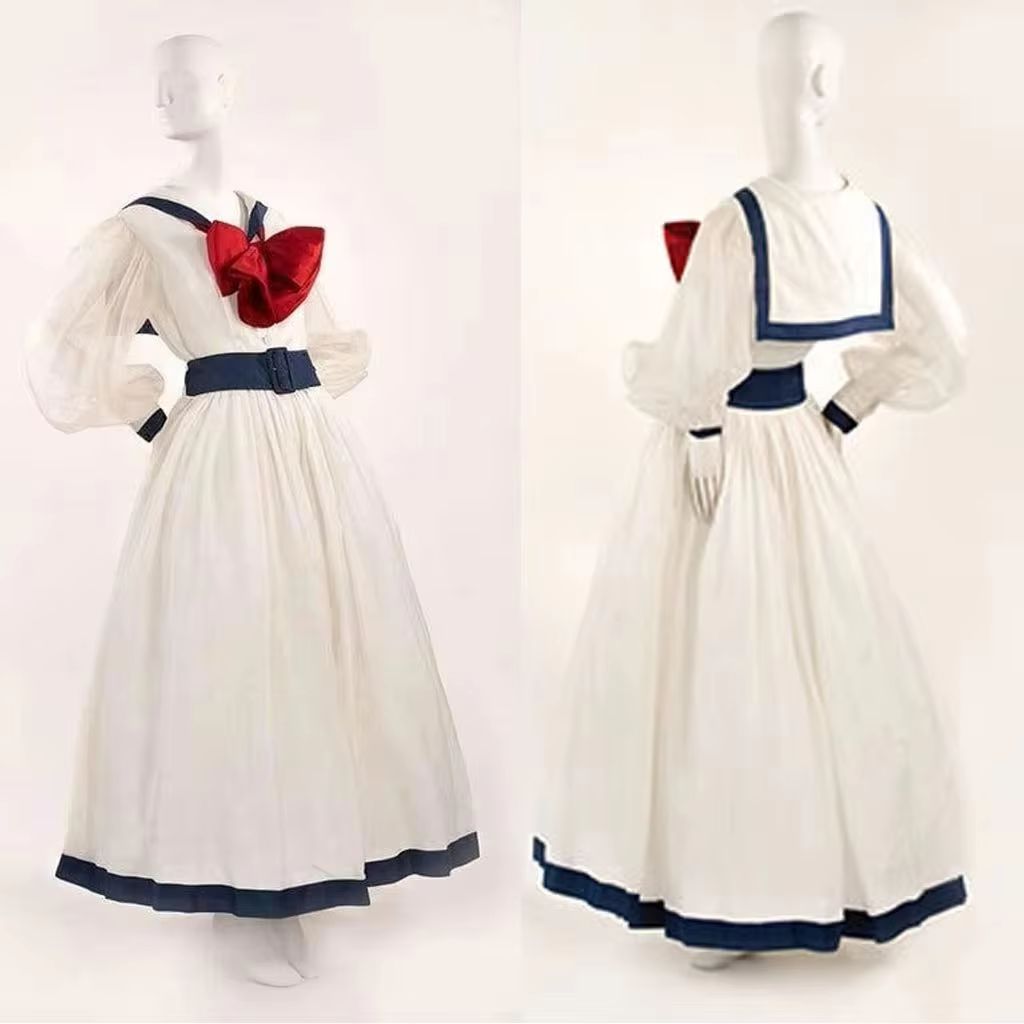 Evening Gown - 1900er Jahre Viktorianisches Kostüm Ballkleid Retro