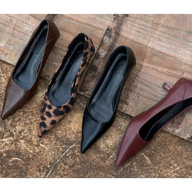 Womens Heels - 2026 Damen Sexy High Heels Burgunder