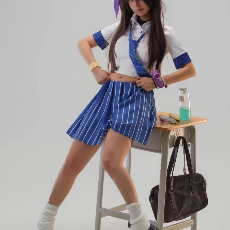 Womens Blazer - Naga Cosplay Kostüm JK Uniform Marineblauer