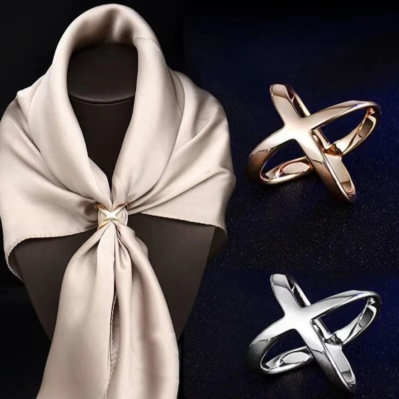 Silk Blouse - Multifunktionale Seidenschnalle, Schal, Kleidung, Ecke, geknoteter