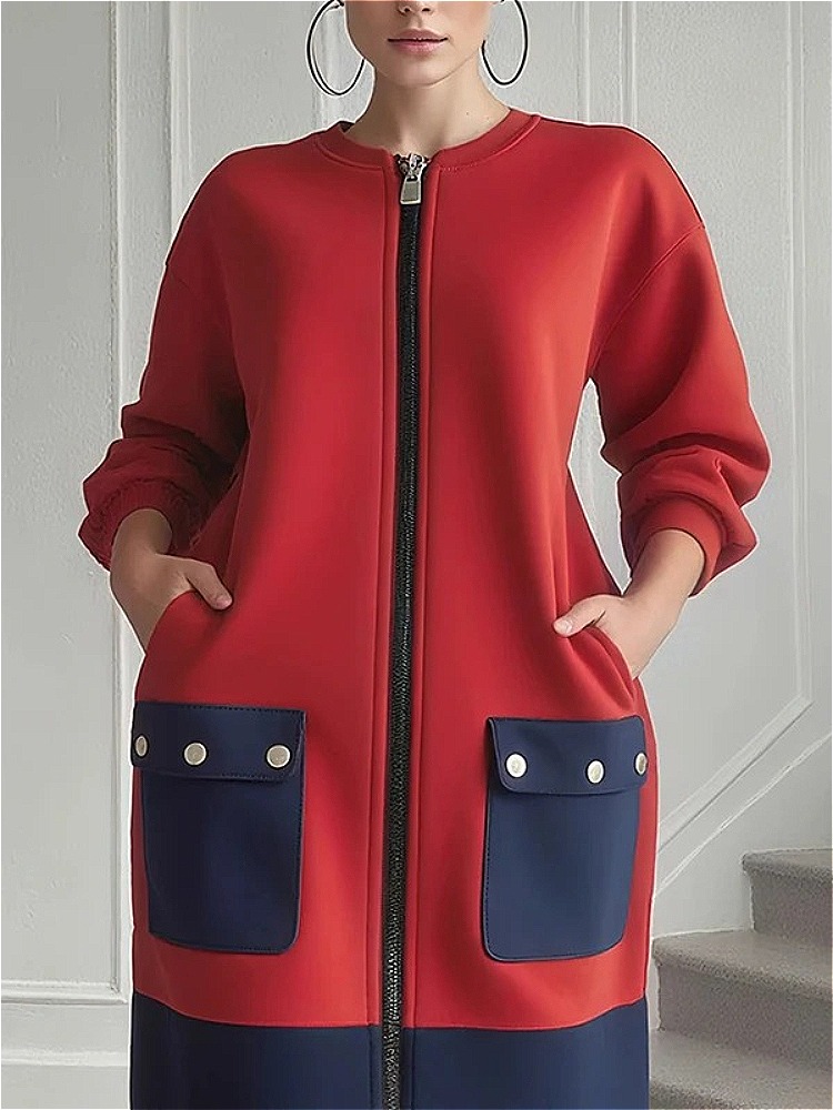 Modigirl Kontrastfarbe, lange  – Women'S Red Formal Wear Bewertung und Preis