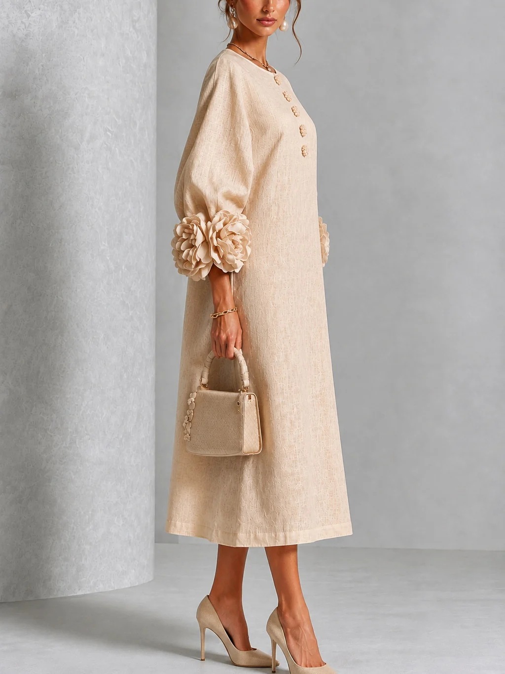 Maßanfertigung Elegantes Damen – Midi Dress Bewertung und Preis