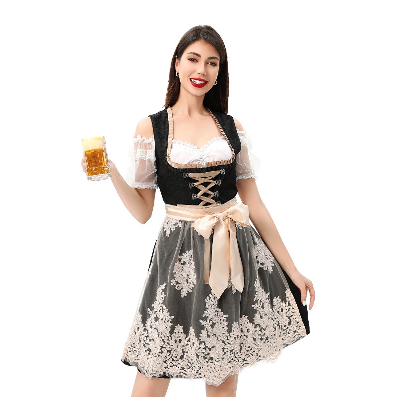 Erwachsenen-Damen Oktoberfest  – Lace Dress Bewertung und Preis