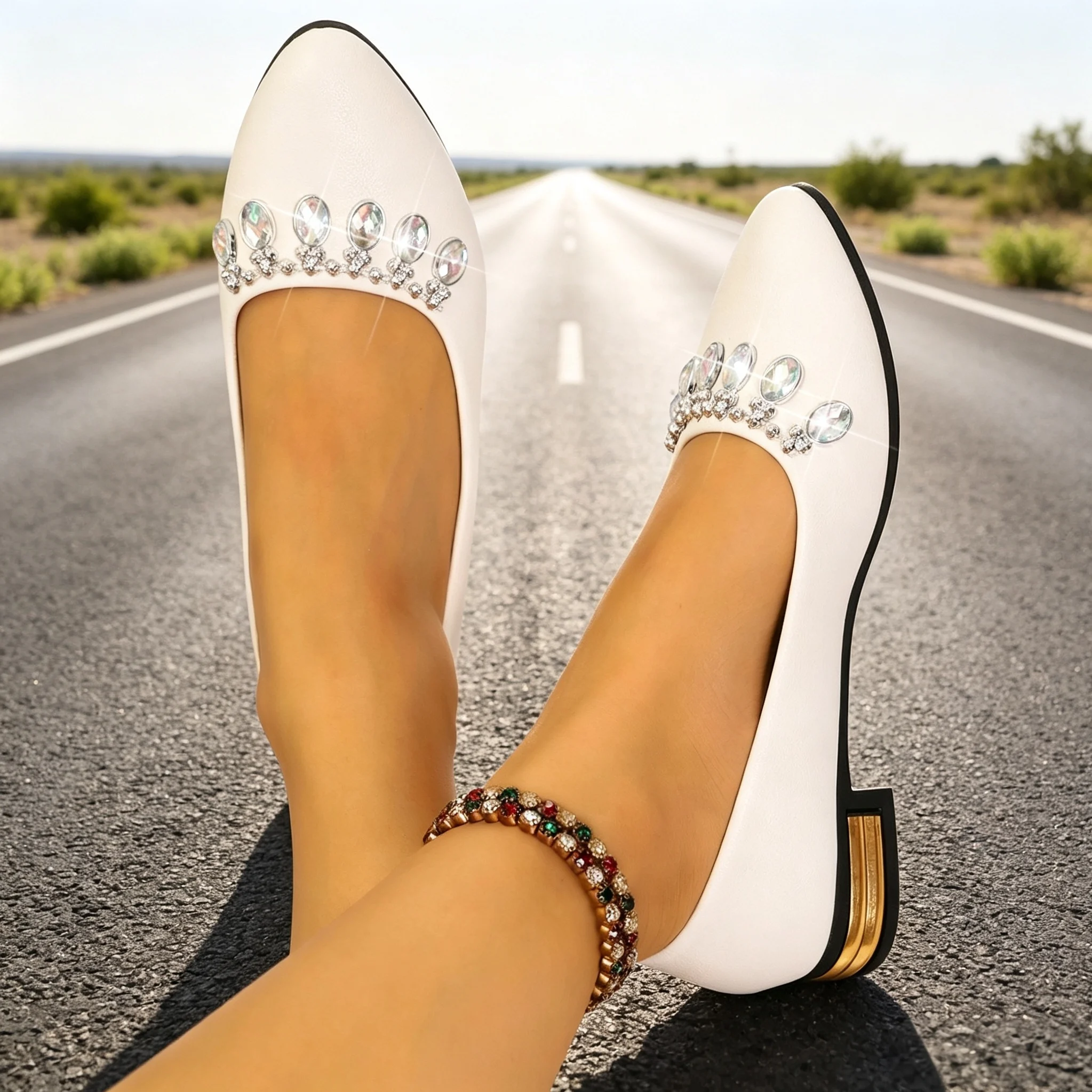 Damen Flache Schuhe mit Spitze – Womens Heels Bewertung und Preis