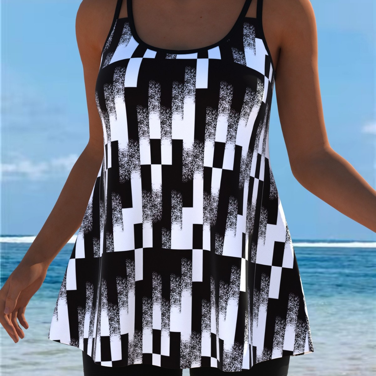 Neue Tankini-Badebekleidung Ta – Womens Suit Bewertung und Preis
