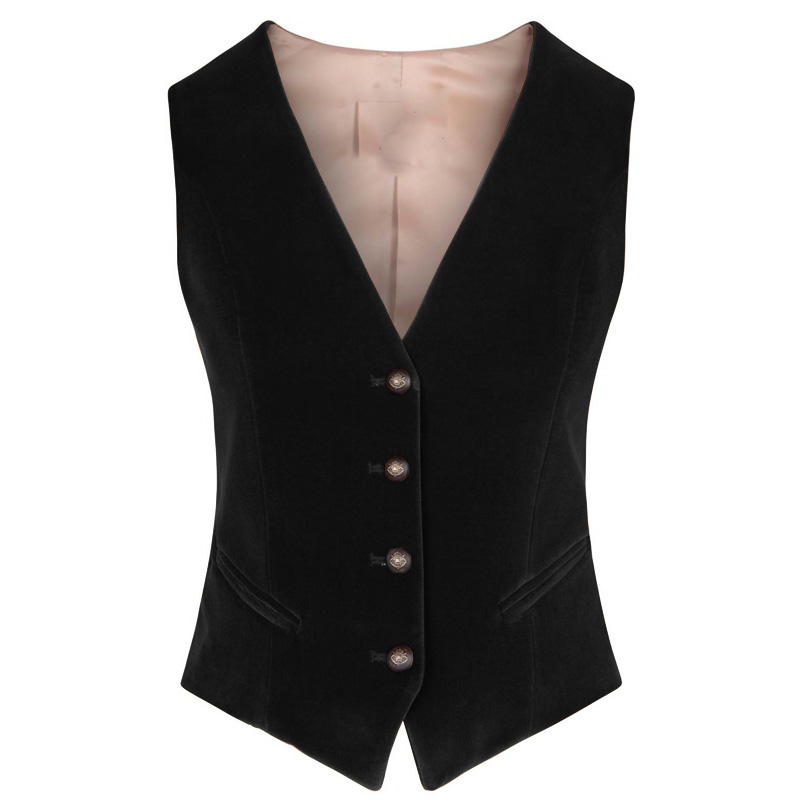 Damen-Weste aus Samt mit V-Aus – Womens Blazer Bewertung und Preis