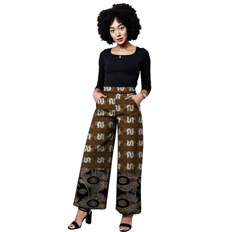 Ankara Outfit Damen Patchwork- – Tailored Trouser Wide Bewertung und Preis