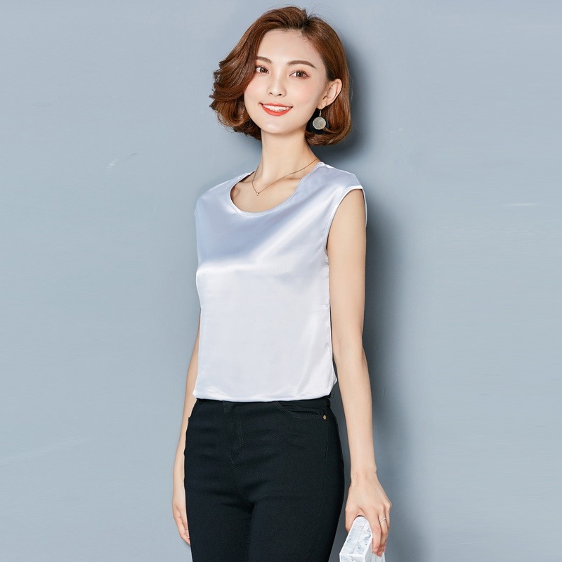 Sexy Seidenweste für Damen, är – Silk Blouse Bewertung und Preis